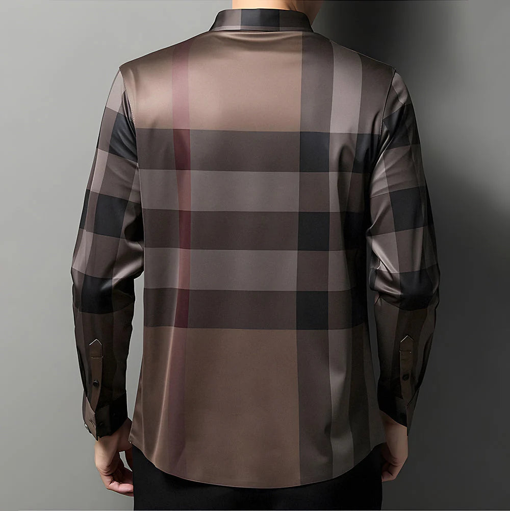 Earth Tone Classic Full Sleeve Cotton Check Shirt (BB CHECK)